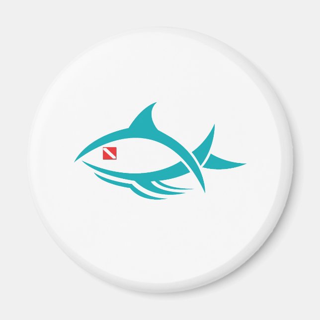 Tribal FIsh Magnet (Vorne)