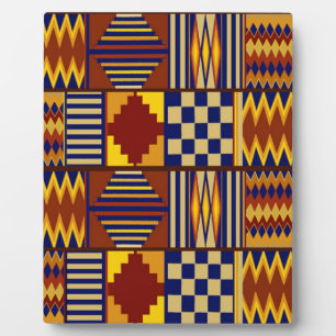 Tribal Folk Art - Rostnagel Gelb Fotoplatte