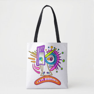 TRIBAL FROWNIE EMOJI MEEMOGIE TASCHE
