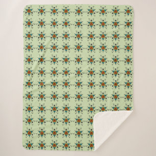 Tribal Green Zen Sherpadecke