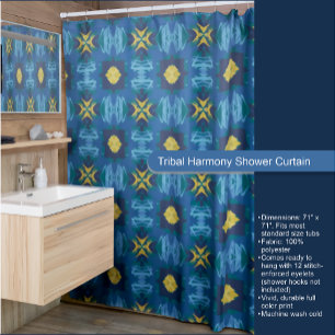 Tribal Harmony Duschvorhang