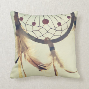 Tribal Hipster Dream Catcher Throw Kissen