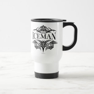 Tribal Hockey Iceman (schattiert) Reisebecher