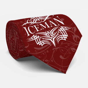 Tribal Hockey Iceman (schlicht) Necktie Krawatte
