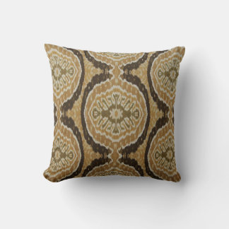 Tribal Ikat Accent Pillow Kissen