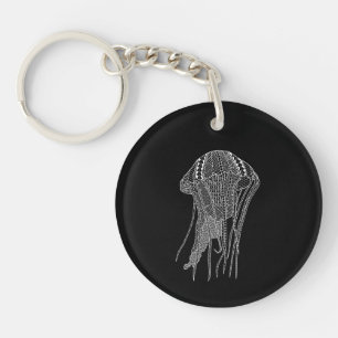 Tribal Jellyfish Schlüsselanhänger