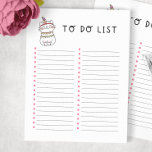Tribal Kitty Cat to Do List Notizblock<br><div class="desc">Ein PURR-Fect-Geschenk! Dieses niedliche Katzendesign von Stammen gewinnt die Herzen aller Katzenamas. Toll für: Lehrerbewertung Weihnachten zurück an die Uni SchülerInnen Was können Sie sonst noch ausdenken?</div>