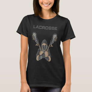 Tribal Lacrosse Player Game Lax Sport T-Shirt