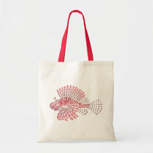 Tribal Lionfish Tragetasche