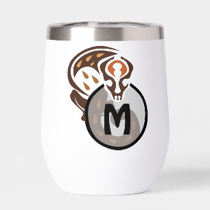 Tribal Malaysian Cat Gecko Monogram