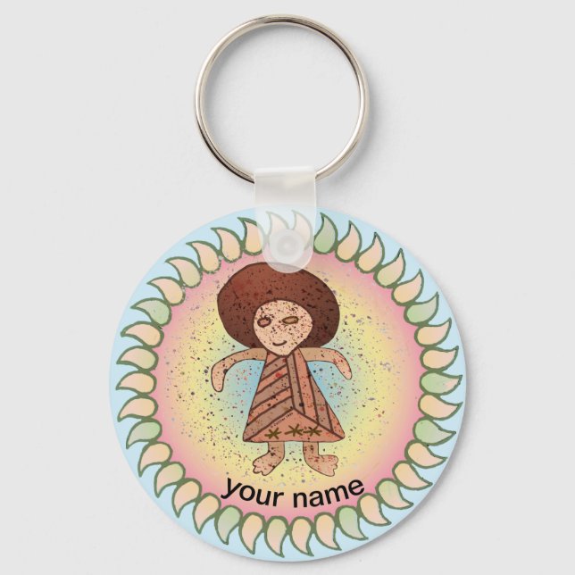 Tribal Mamma Schlüsselanhänger (Vorderseite)