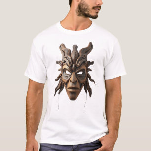 Tribal Mask Art - Embrace Kulturelle Schönheit T-Shirt