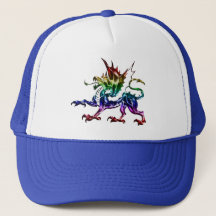 Tribal Metallic Dragon Hat