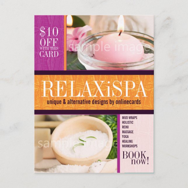 Tribal moderne : 02 Carte postale Affaires Modèle  (Devant)