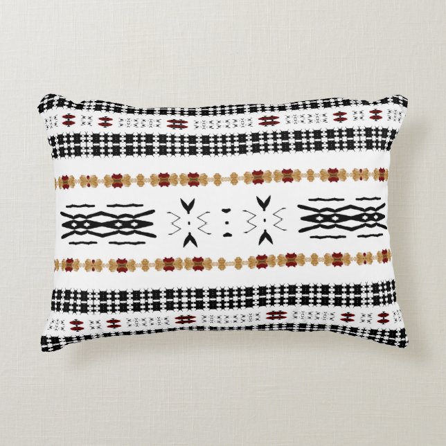 Tribal Mud Cloth    Dekokissen (Vorderseite)