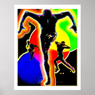 Tribal Mud Dance Poster