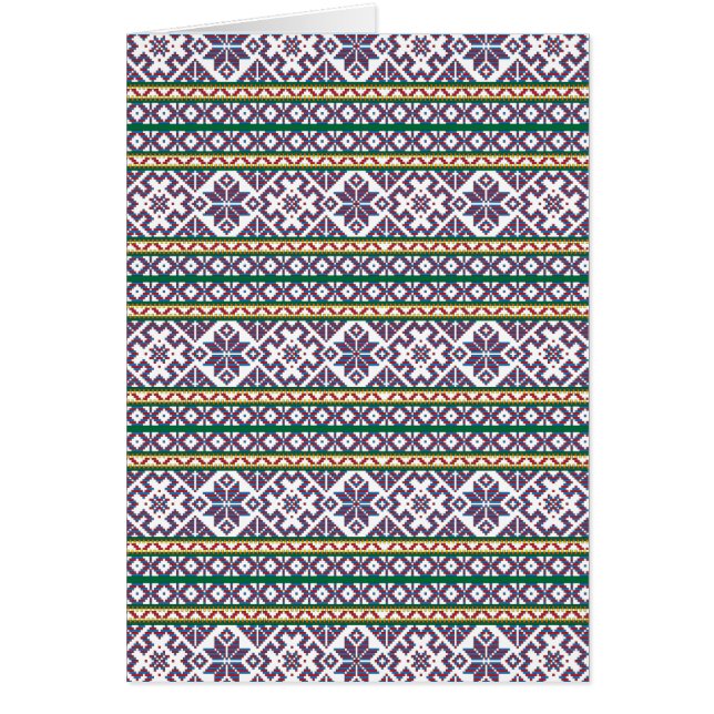 Tribal Multicfarbenes altes Symbol Folkloredesign (Vorne)