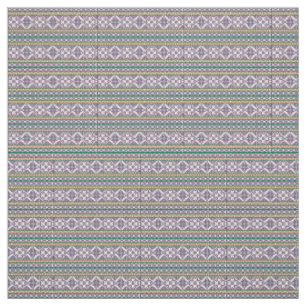 Tribal Multicfarbenes altes Symbol Folkloredesign Stoff