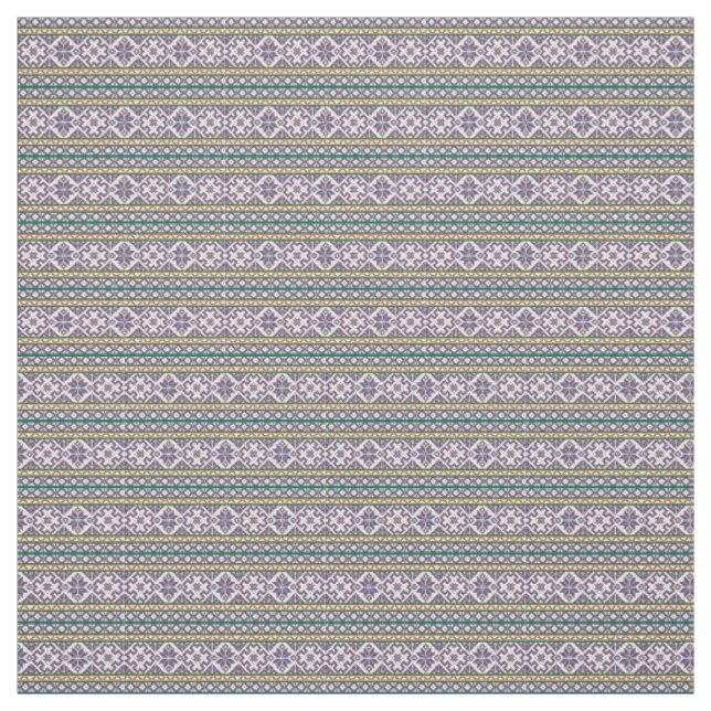 Tribal Multicfarbenes altes Symbol Folkloredesign Stoff (Muster)