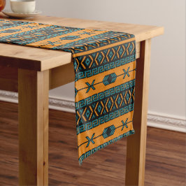 Tribal Muster Südwestdesign Kurzer Tischläufer