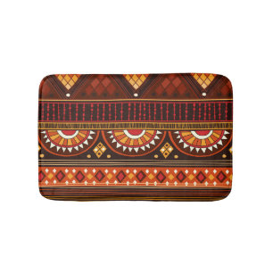 Tribal nahtlos Design für verschiedene Zwecke. Badematte