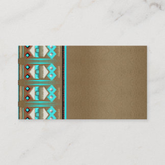 Tribal New Mexico Feather Business Cards Visitenkarte