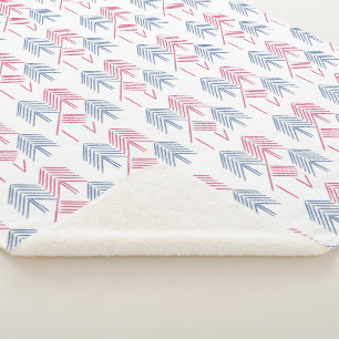 Tribal Nordic Seamless Musterdesign Sherpadecke