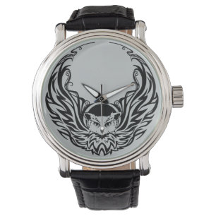 Tribal Owl Armbanduhr