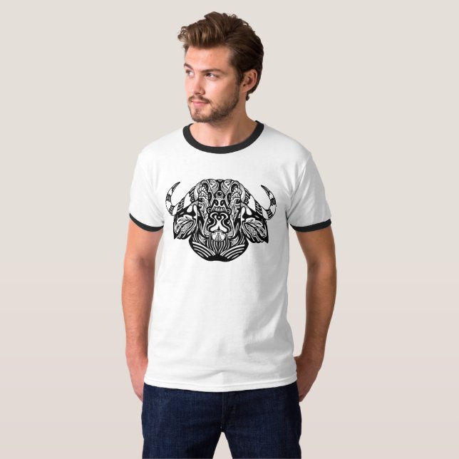Tribal Ox T - Shirt (Vorne ganz)