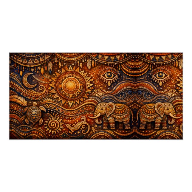 Tribal Poster (Vorderseite)