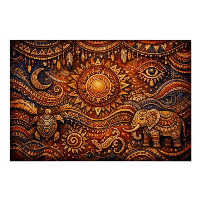 Tribal Poster (Vorderseite)