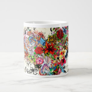 Tribal Rhythmus Jumbo-Tasse