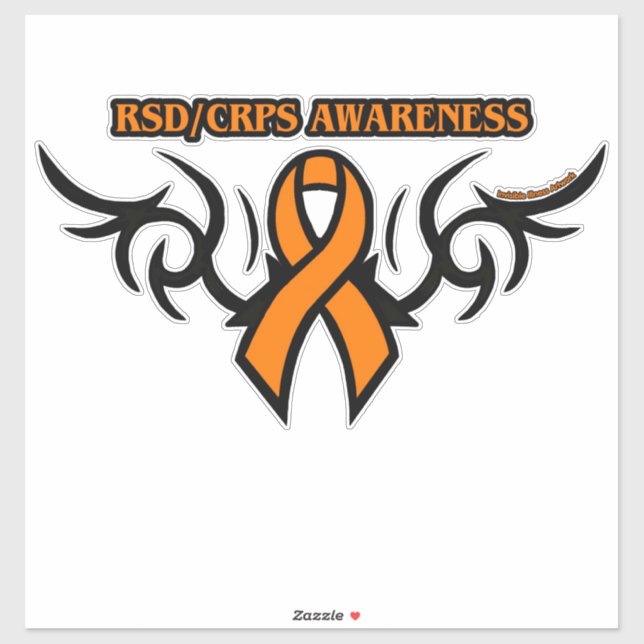 Tribal Ribbon...RSD/CRPS Aufkleber (Blatt)