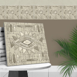 Tribal Sand Mosaik Art Fliese