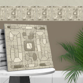 Tribal Sand Mosaik Art Fliese