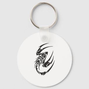 Tribal Scorpion Tattoo Design Schlüsselanhänger