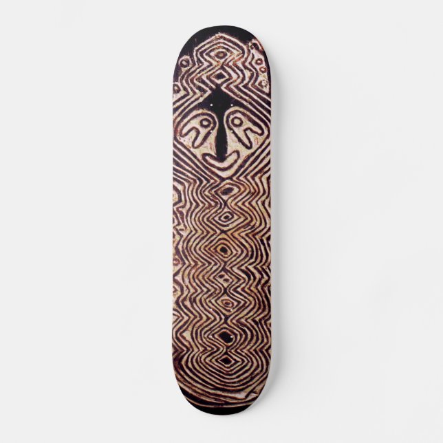 Tribal Shield Skateboard (Vorderseite)