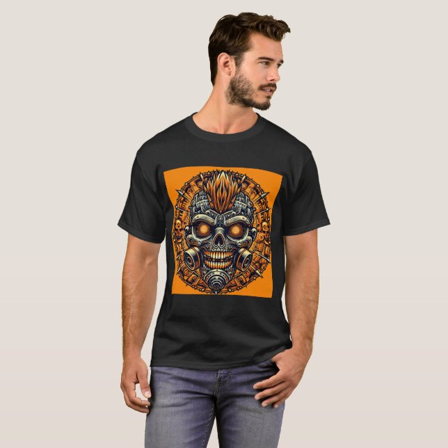 Tribal Skull Collection T-Shirt (Vorne ganz)