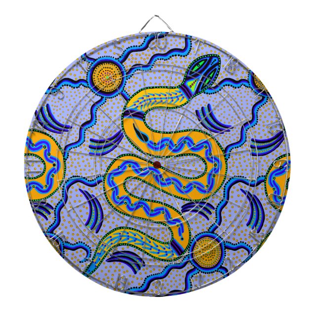 Tribal Snake Dartscheibe (vorne)