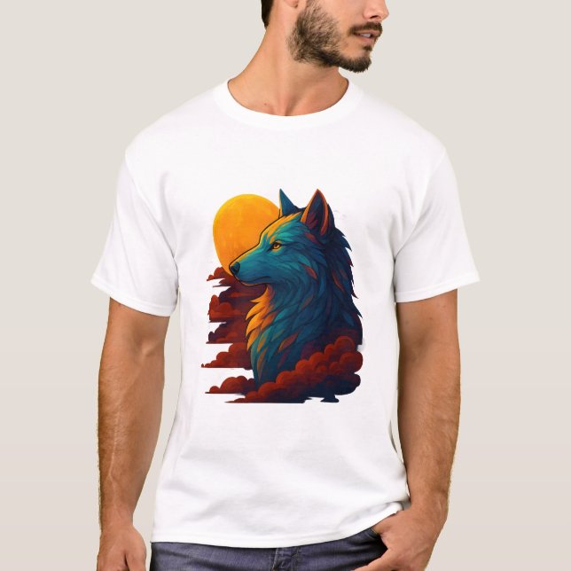 Tribal Spirit Animal  T-Shirt (Vorderseite)