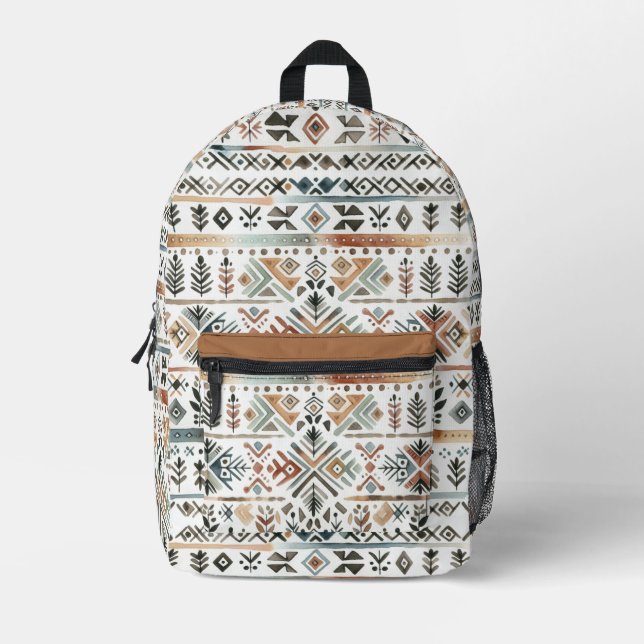 Tribal Talk Print Cut Sew Bag Bedruckter Rucksack (Vorderseite)