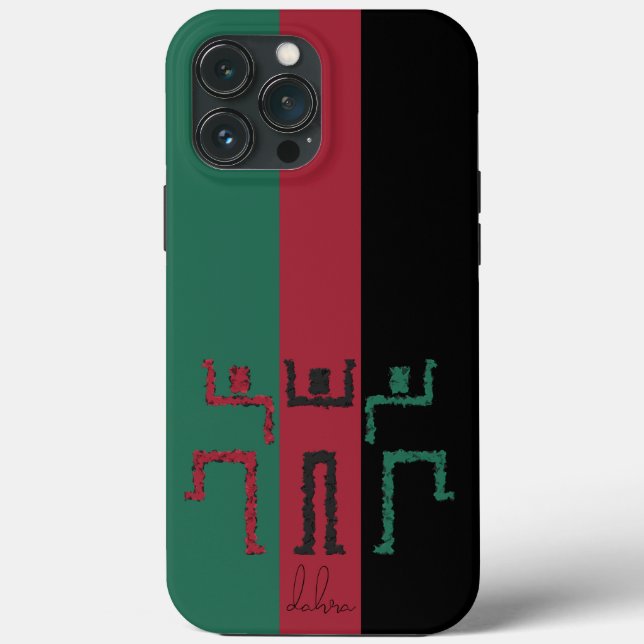 Tribal-Tanz Case-Mate iPhone Hülle (Rückseite)