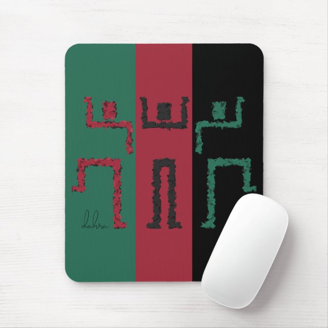 Tribal-Tanz Mousepad (Mit Mouse)