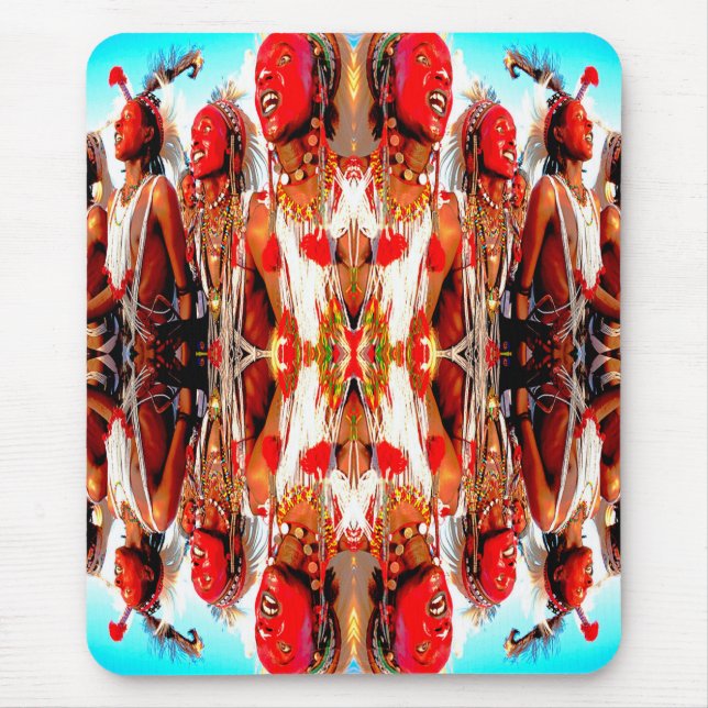Tribal-Tanz Mousepad (Vorne)