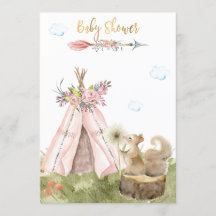 *~* Tribal Teepee Boho Squirrel Wald Wald