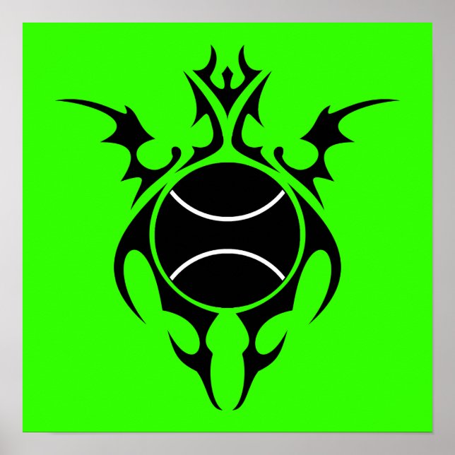 Tribal-Tennis Poster (Vorne)
