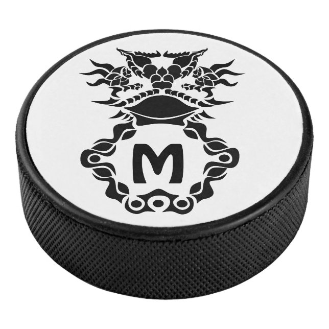 Tribal Texas Horned Lizard Toad Pride Eishockey Puck (3/4)