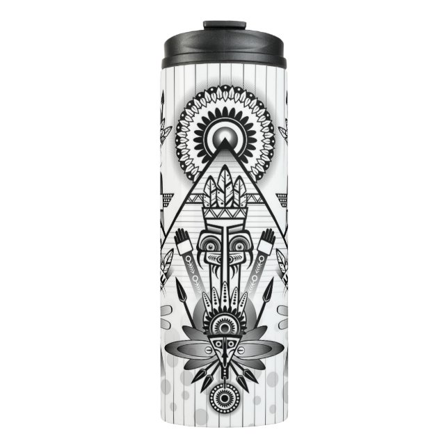 Tribal Thermosbecher (Vorderseite)