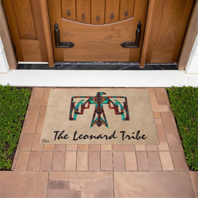 Tribal Thunderbird Doormat Fußmatte (Außenbereich)