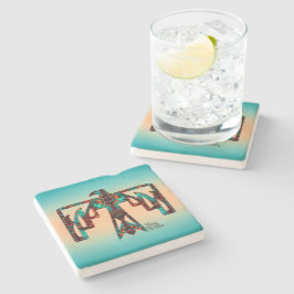 Tribal Thunderbird Stone Untersetzer